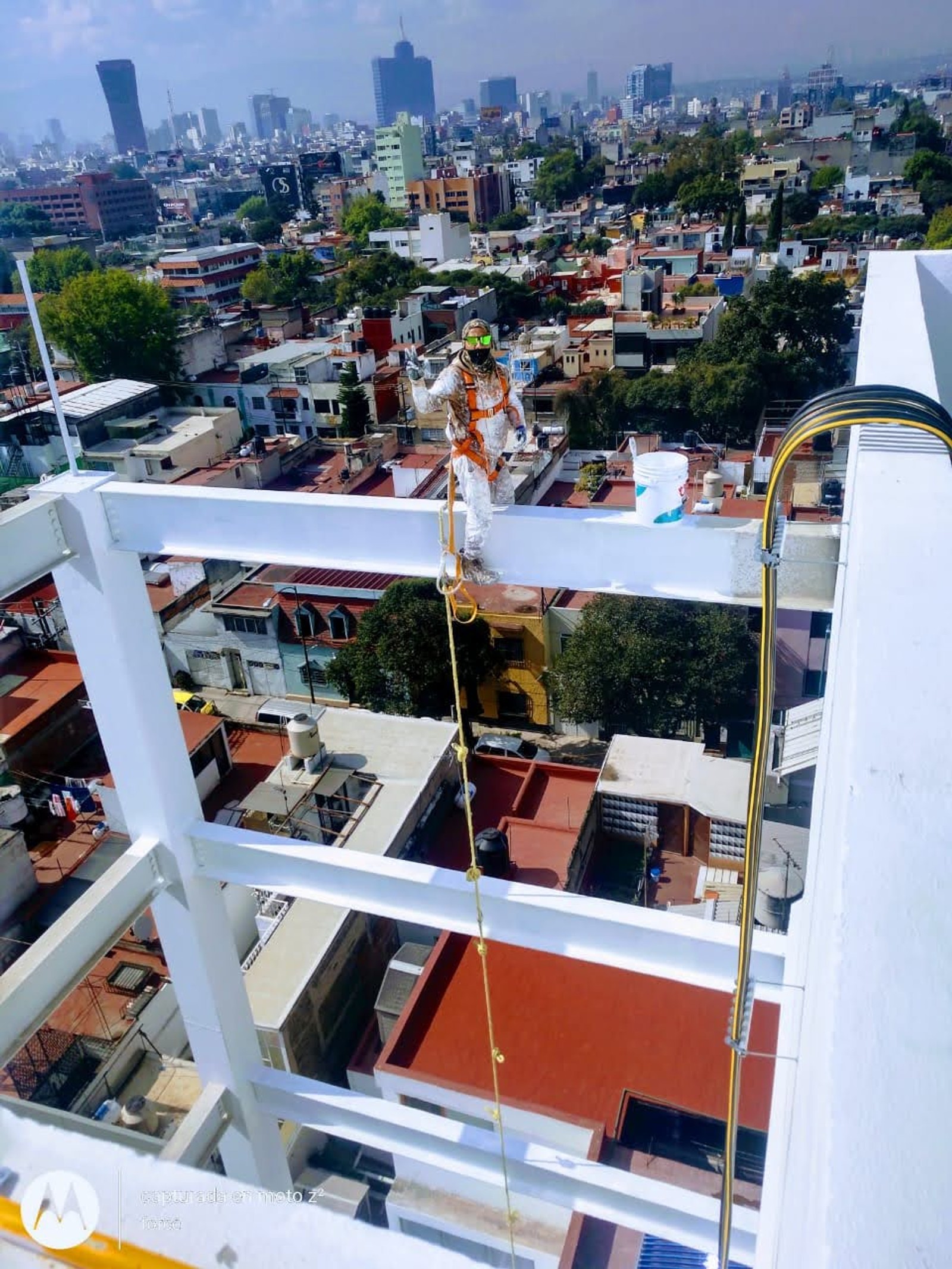 Pintura sobre estructura. 2