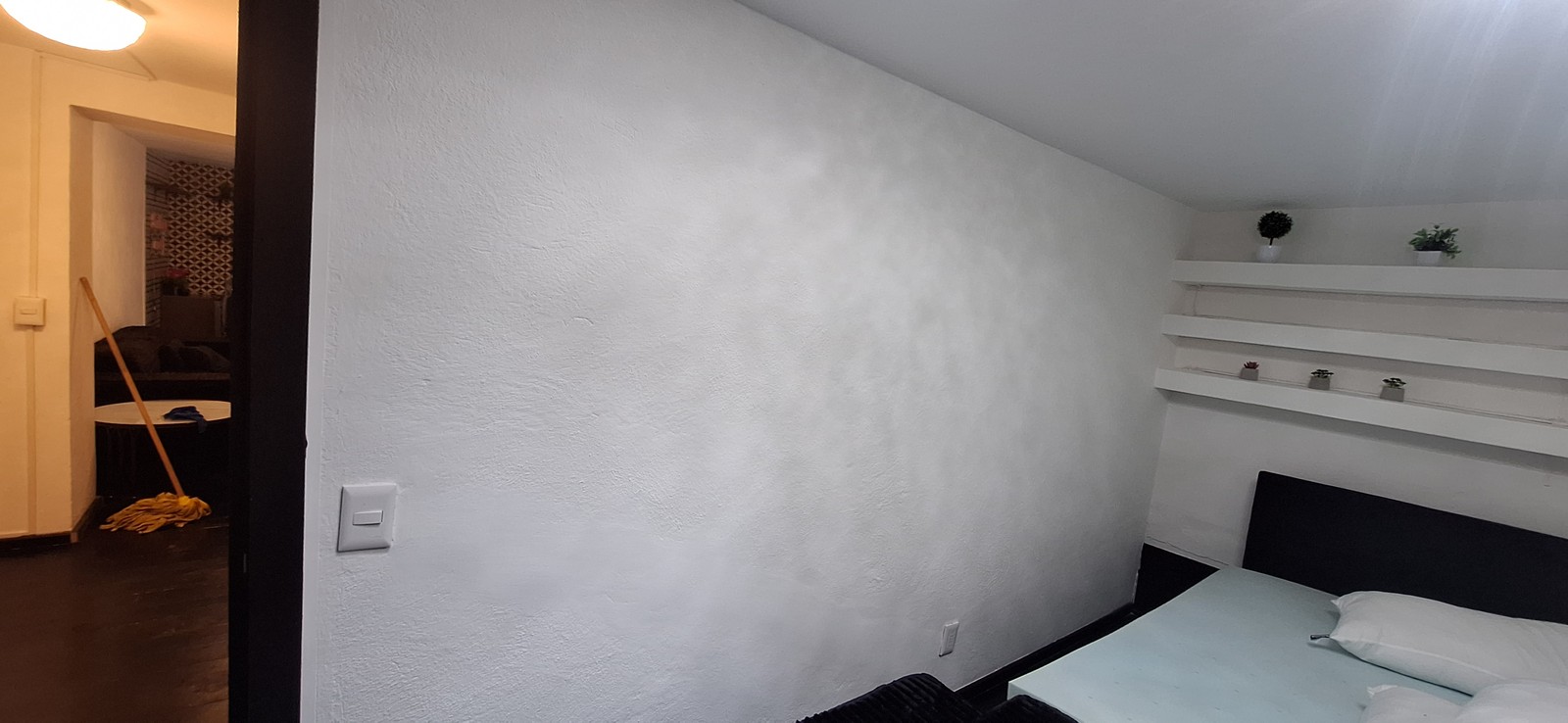 Pintura en interiores.